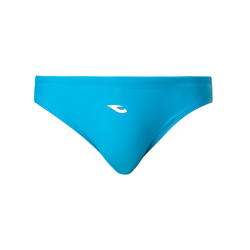 Hosa Men's Swim Trunks, Triangle Chlorine-Resistant Swimming Shorts, Plus Size High-Elastic Men's Hot Spring Swim Shorts, Lake Blue, XL