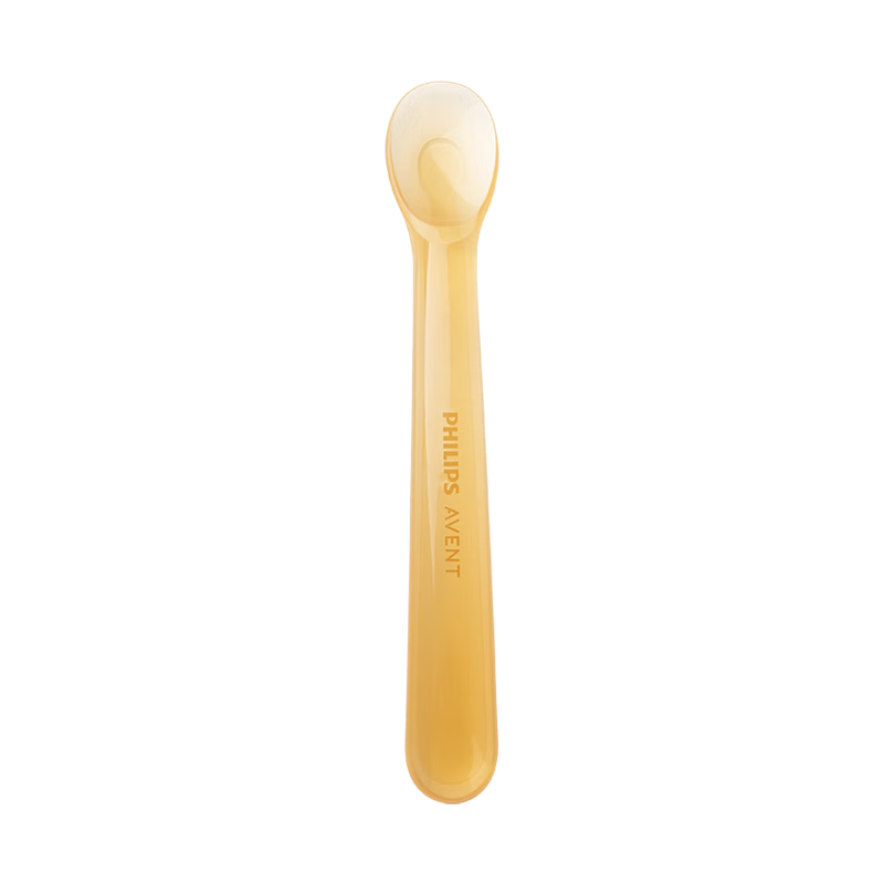 AVENT Philips Silicone Spoon Newborn Baby Infant Feeding Soft Spoon Training Tableware JD Self-operated