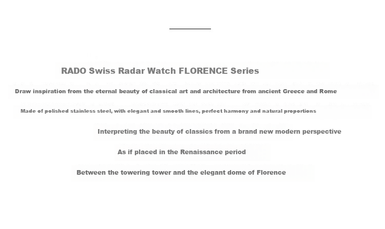 RADO Swiss Watch, Florence Women's Quartz Watch, Mother-Of Small Dial 2
