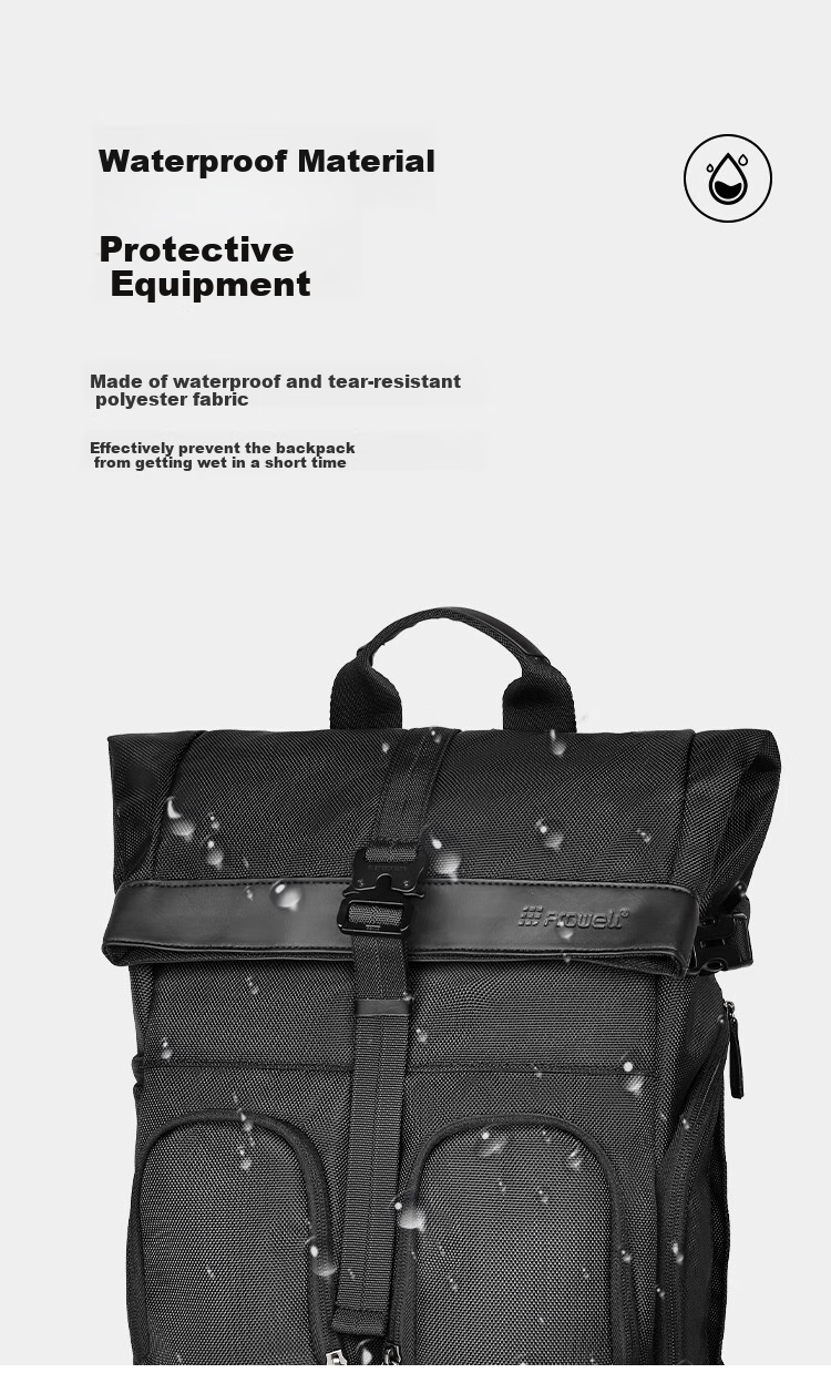 Pulewei Camera Backpack, Multifunctional Professional DSLR Photography Bag, Outdoor Hiking Large Capacity Portable Multifunctional Lens Backpack 8
