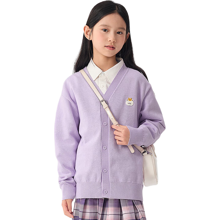 BALABALA Children's Clothing, Boys And Girls Sweater, Autumn And Winter 2025 Cardigan, Toddler Knitwear, New Year's Outfit, 209125103202