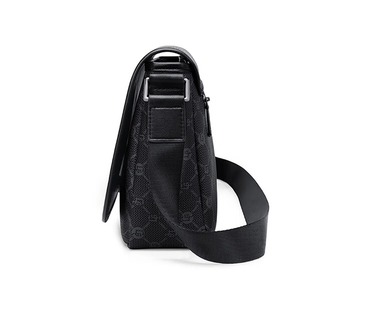 GOLF Shoulder Bag for Men, Crossbody Bag with Vintage Print, IPad And Phone Pouch, Water-Resistant Business Commuter Small Square Bag 15