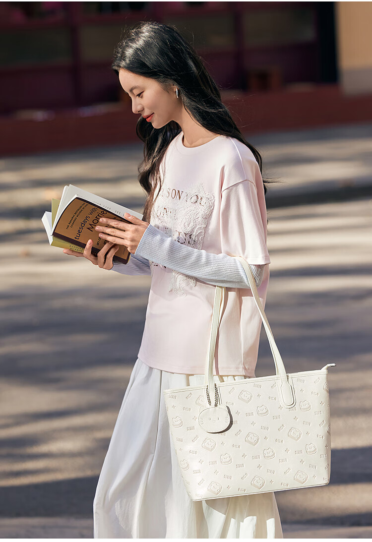 Semir Tote Bag, Stylish Design, Shoulder Bag, Large Capacity Handbag, Women's Bag, 105425153014 5