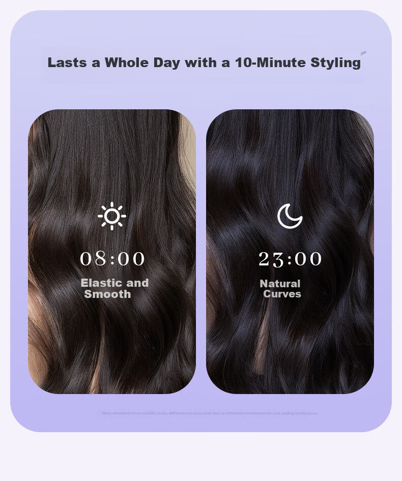 AUX Fully Automatic 36mm Ionic Hair Curler Electric Curling Iron Portable Large Waves for Women Gift 4