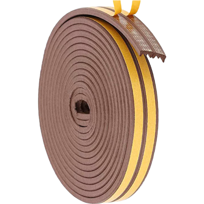 Xuanjiamitaer Door And Window Sealing Strip, Soundproof Windproof Glass Door Anti-Theft Door Gap Door Frame Window Windproof Rubber Strip