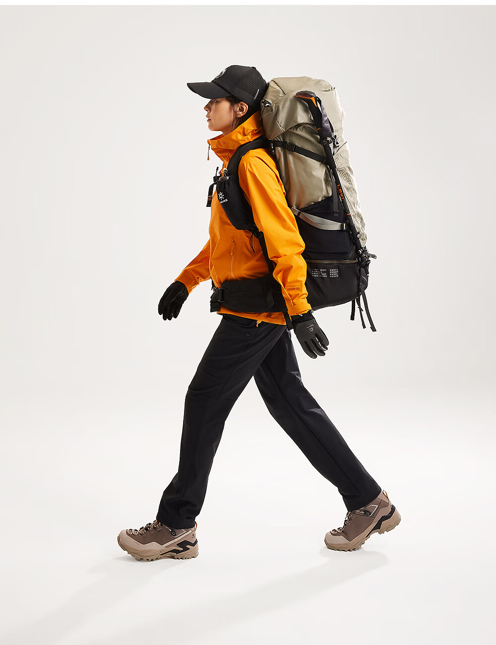 KAILAS Borgda LT20D Women's 3L Waterproof Hard Shell Jacket Lightweight Windproof Hiking Mountaineering Coat 15