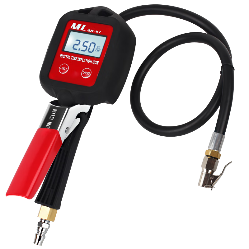Kulaipu High-Precision Digital Tire Pressure Gauge, Car Tire Pressure Meter with Inflation And Deflation Function, AK-47