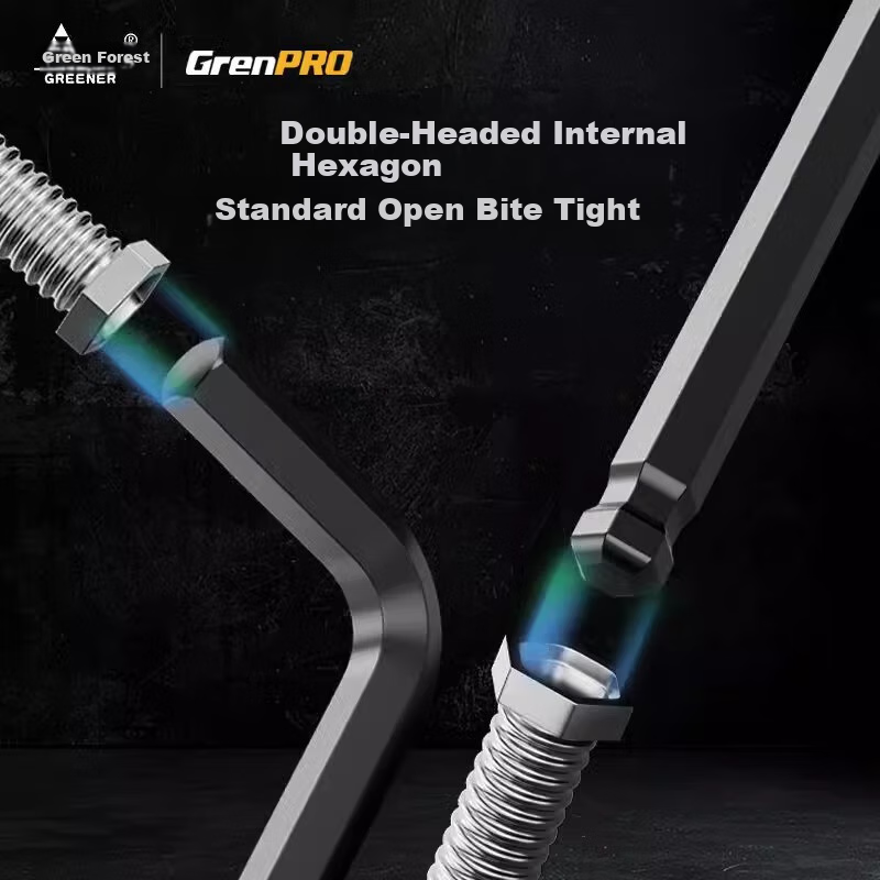 GREENER Hex Key Set, Universal Extended Star-Shaped Automatic Combination Set, Hexagonal Screwdriver for Home Use, Hexagonal Screwdriver