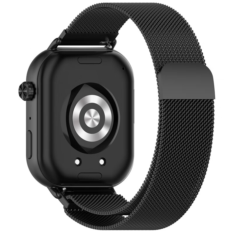 Ремешок KMaxAI Milanese для Honor Select Watch ROSSINI 2i, из нержавеющей стали, черный