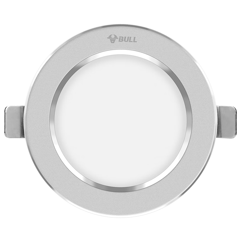 BULL LED Metal Downlight MT-K4R5K-BS White with Decorative Trim 4.5W 3-Inch Tri-Color Dimmable