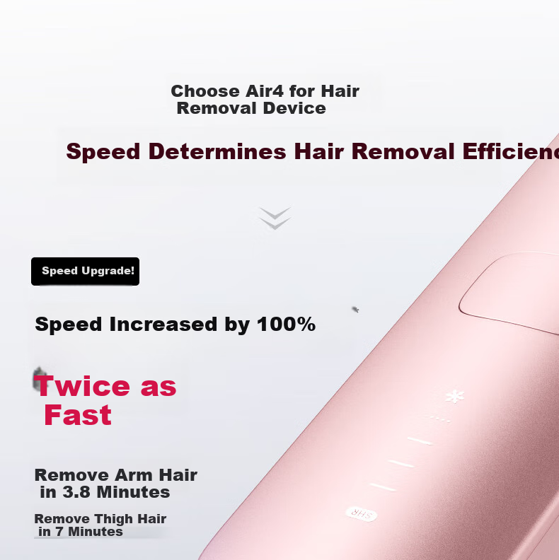 Ulike Air4 Sapphire Ice Point Hair Removal Device, Beard Trimmer, Shaver, Beauty Instrument, Birthday Gift, Present for Girlfriend 17