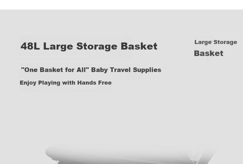 Gb Stroller, Lightweight, Can Sit And Lie Down, Portable, Wide, Baby Pushchair, Kunpeng D1801, Elegant Gray 31