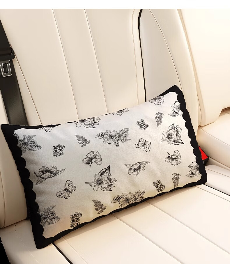 Yinshang American-Style Throw Pillow, Luxurious High-End Sofa Living Room Cushion, Bedside Large Backrest Pillow Cover with Insert 6