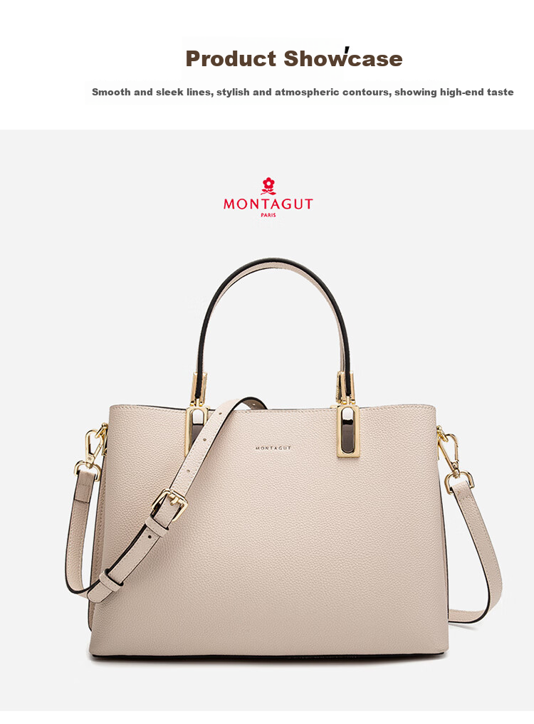 MONTAGUT Women's Handbag, Large Capacity Shoulder Bag And Crossbody Bag for Women, Tote Bag, Mommy Bag, Birthday Gift 8