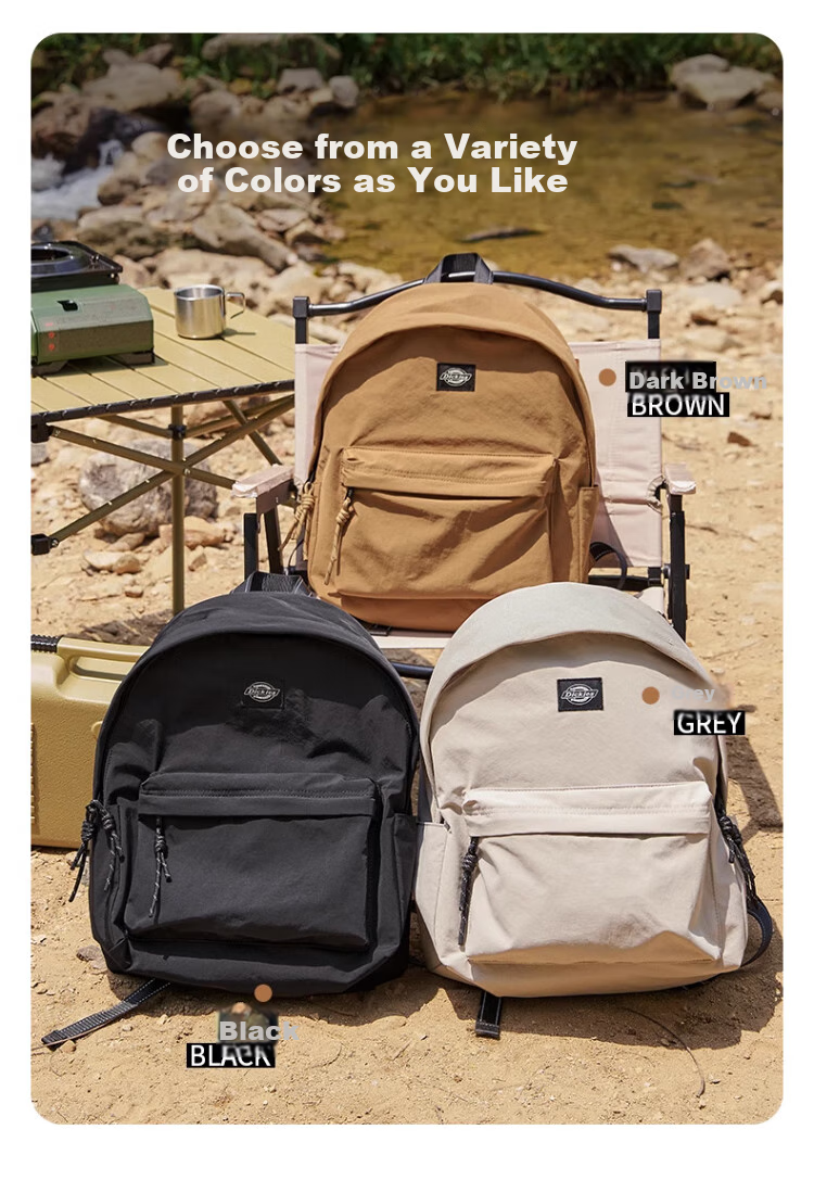 Dickies Hiking Backpack for Men, Lightweight Large Capacity Trekking And Cycling Pack, Water-Resistant Rucksack for Outdoor Activities 10
