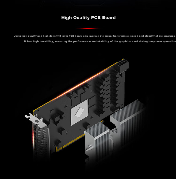 VASTARMOR AMD Radeon RX 7650 GRE Black Alloy Dual Fan 8GB Gaming Graphics Card for Desktop PC, Smooth Play Black Myth: Wukong/Avatar/Minecraft 2