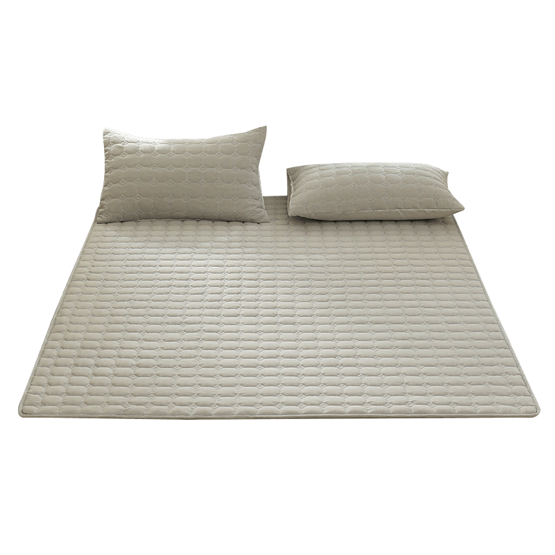 Dohia Bedding, All-Cotton Non-Slip Protective Mat, 50% Soy Fiber Quilted Mattress Dust Cover, 1.2m Bed, 1.2x2 Meters