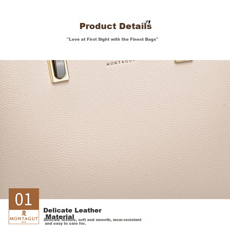 MONTAGUT Women's Handbag, Large Capacity Shoulder Bag And Crossbody Bag for Women, Tote Bag, Mommy Bag, Birthday Gift 18