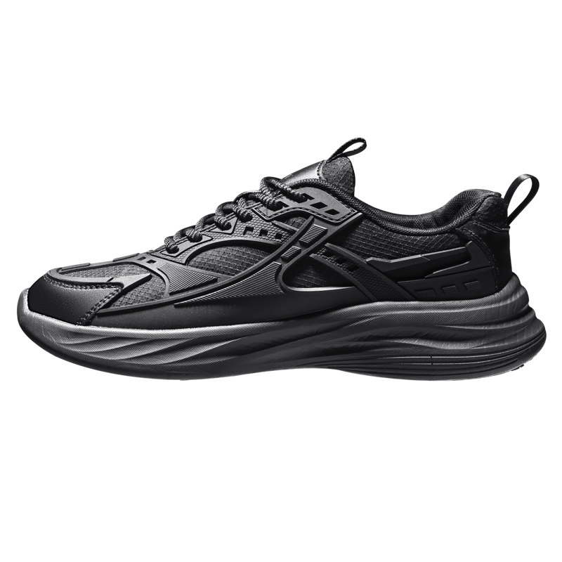 Chudun Chef Shoes for Men, Autumn Season, Non-Slip, Waterproof, Black, Odor-Resistant, Kitchen Back-Of Anti-Oil Sneakers, Size 41, Black