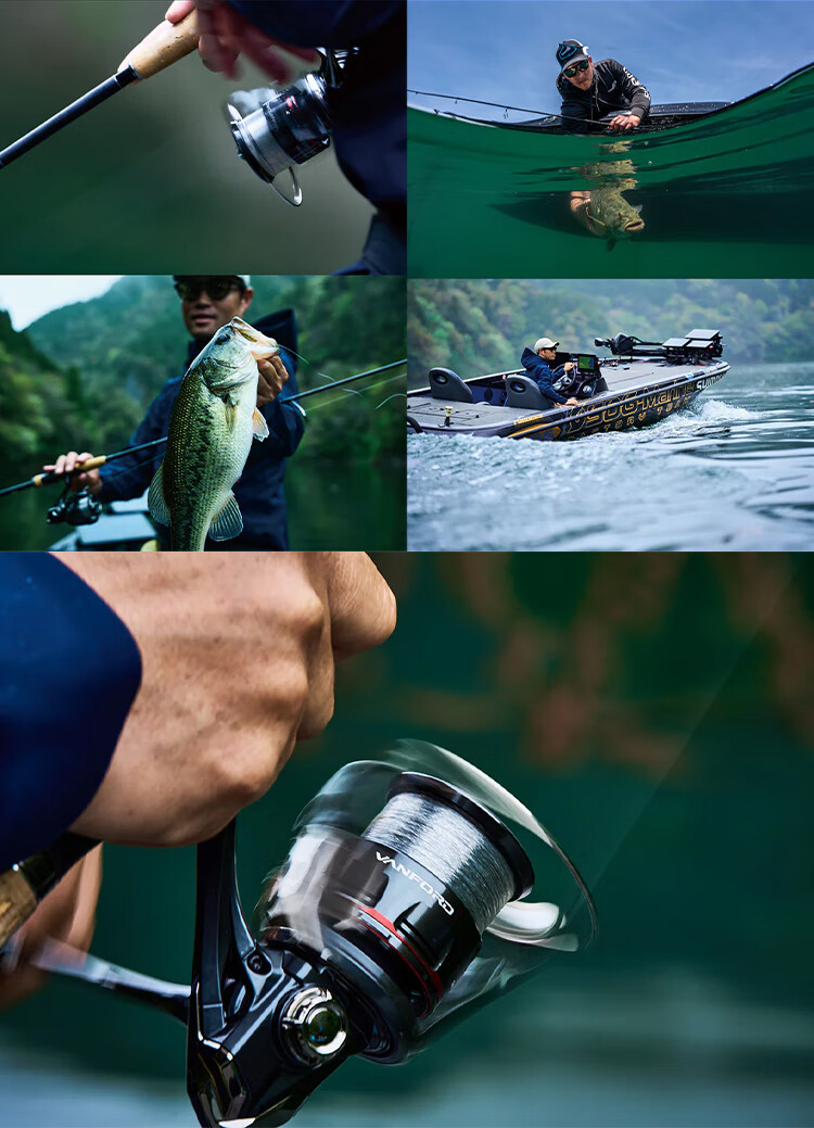 SHIMANO 24 New Vanford 4000 Spinning Reel Micro Lure Long Cast Freshwater Fishing Reel 11