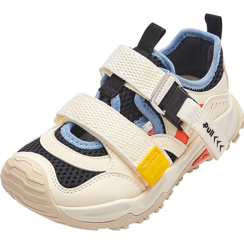 BALABALA Children's Sports Sandals, Boys And Girls Shoes, Breathable Summer New Mesh Dad Shoes