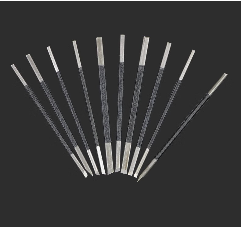 Chengyang Hand Carving Knife Set Tungsten Steel Hard Alloy Seal Engraving Stone Carving Tool Stamp Pen Micro Carving Knife 14