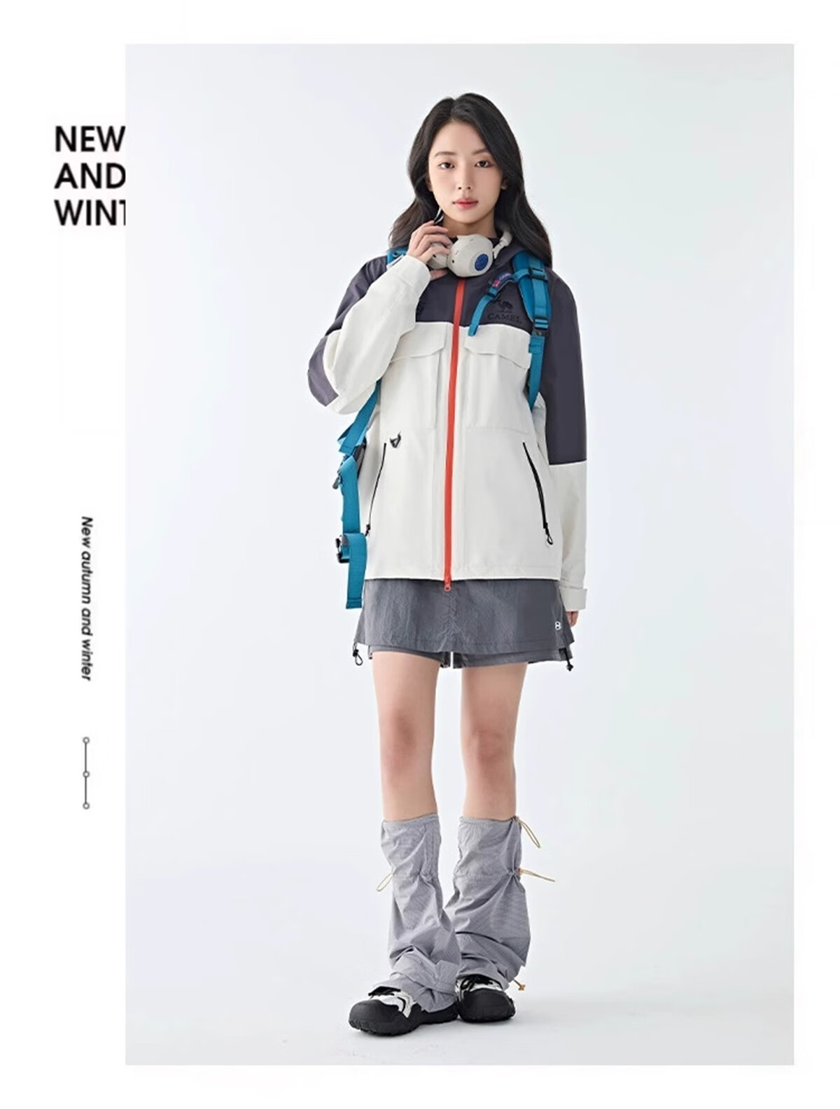 CAMEL [Lingbo] Outdoor Jacket, 2025 New Model, Storm-Proof, Lightweight, Single-Layer Mountaineering Suit, XS 11
