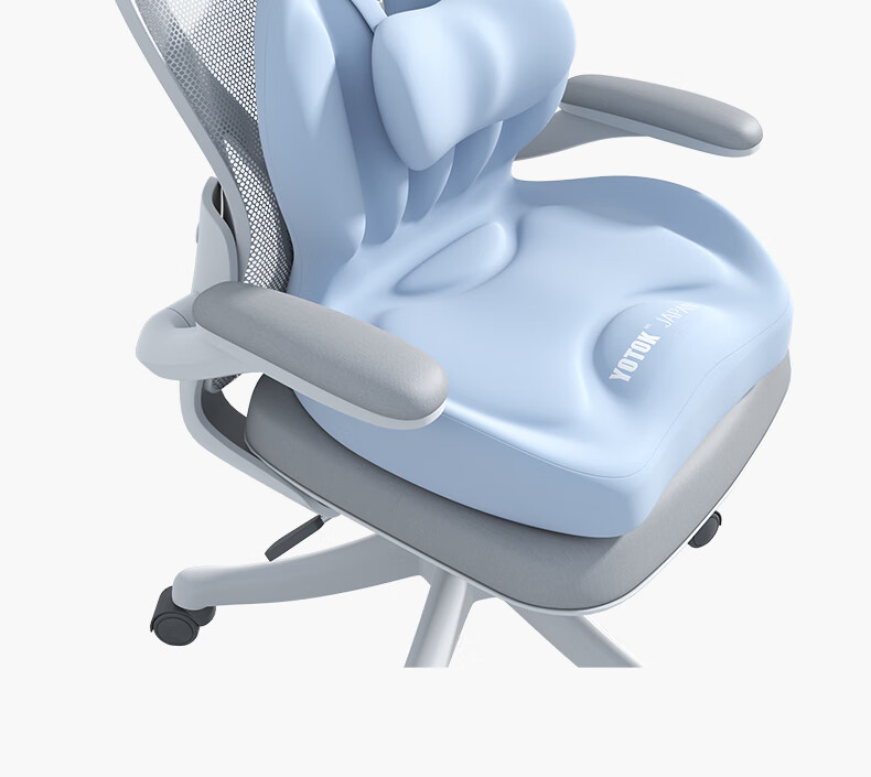 Youtengyouju YOTOK (Japan) Genuine Office Lumbar Support Cushion, Back Support Seat Pad, Integrated Workstation Chair Cushio 13