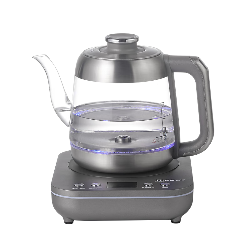Biooner Fully Automatic Electric Kettle with Water Inlet, Glass Tea Maker for Home And Office Use, Integrated Tea Table with Heat Preservation Function, Electric Tea Stove RY-D7