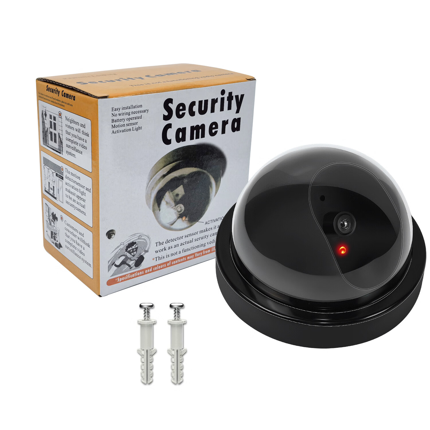 EAKUN Yikun Solar-Powered Surveillance Camera, No Electricity Or Internet Required, No WiFi Needed, 8 Million Pixel High-Definition, Indoor And Outdoor Use, No Data Plan Needed, Remote Mobile Phone Access, 360-Degree Coverage with Panoramic View 4