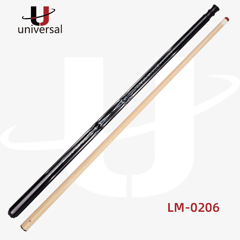 U Global Billiard Cue New Green Demon Series Fancy Nine-Ball Large Head Cue Chinese Eight-Ball Table Cue LM-0206