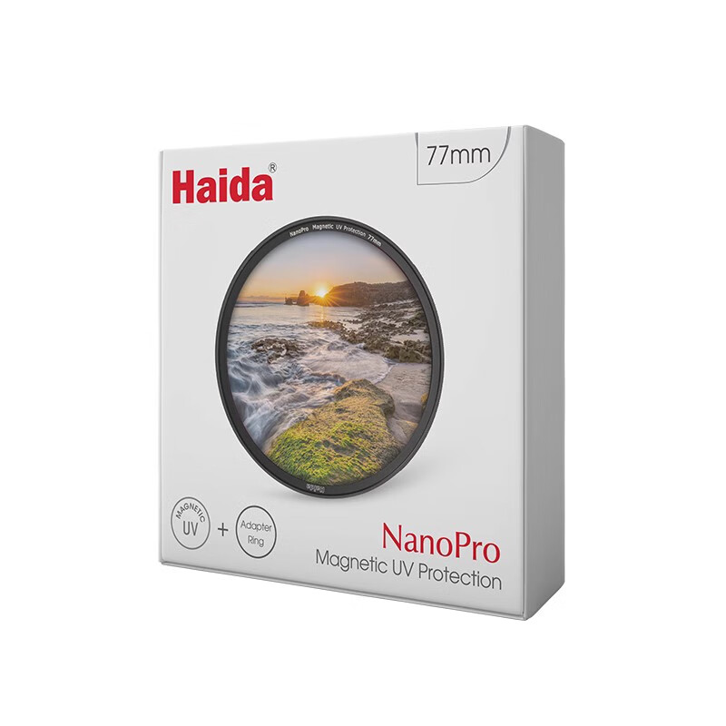 UV-фильтр Haida NanoPro Magnetic, 67 мм, 24-слойное нанопокрытие, защитный, для объектива камеры