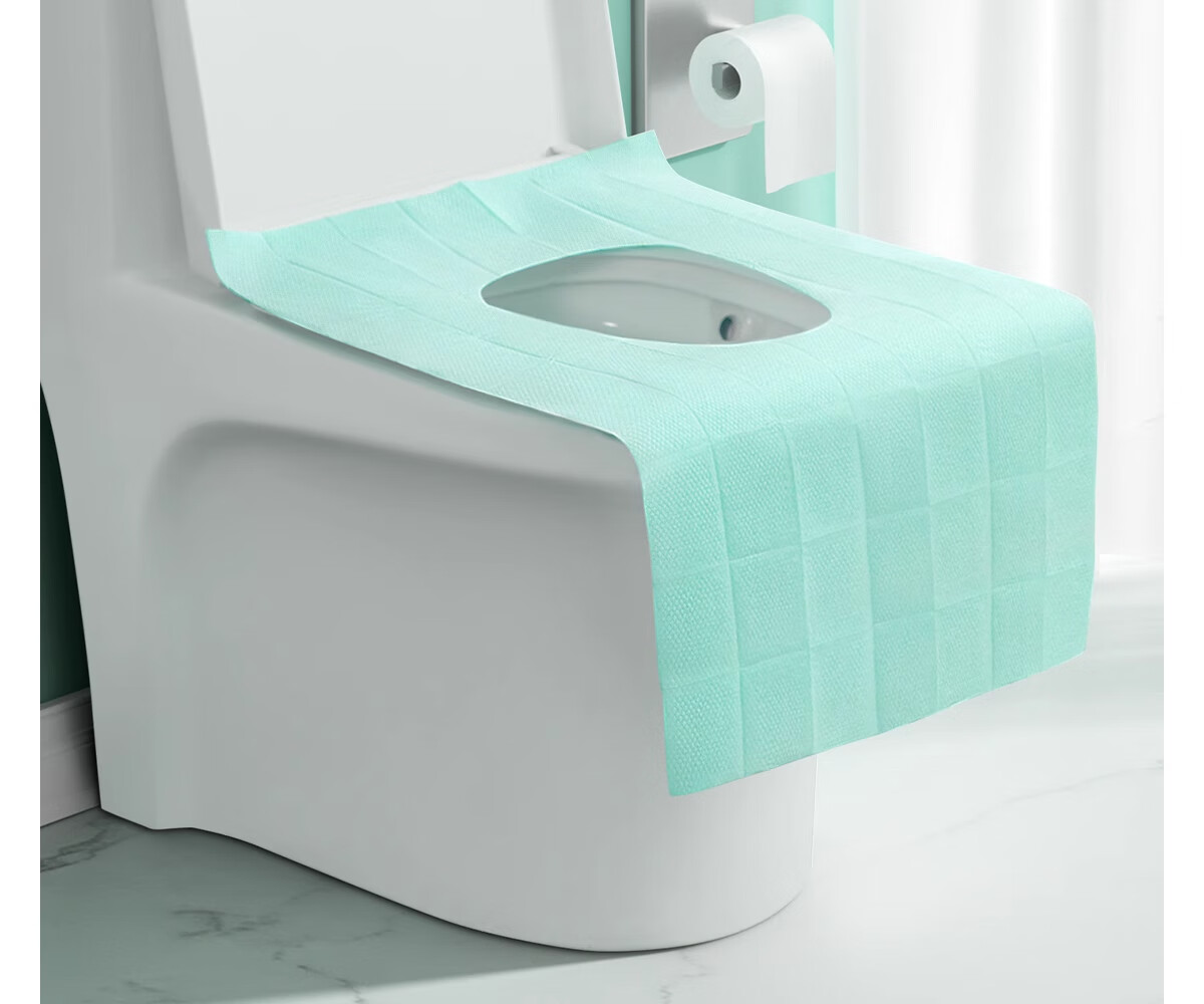 Buddygo Disposable Toilet Seat Covers Sterilized Extra Large Thickened Individually Packaged Double Layer Toilet Seat Cushions Hotel Supplies 10 Pieces 2