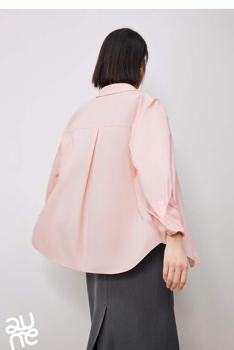 Chuyu Design Elegant Embroidered Sleeveless Cotton Shirt for Women, New Dopamine Polo Collar Top, Light Pink, Size S 21