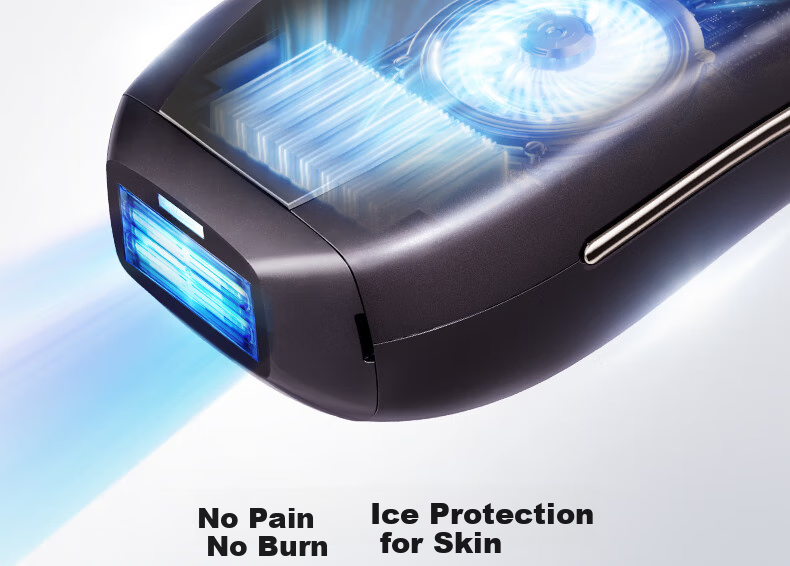 Ulike Pro10S Sapphire Ice Point Hair Removal Device with Dual Light Tubes, Smart Skin Analyzer Shaver for Men's Hair Removal Beauty Tool, Birthday Gift for Girlfriend 12