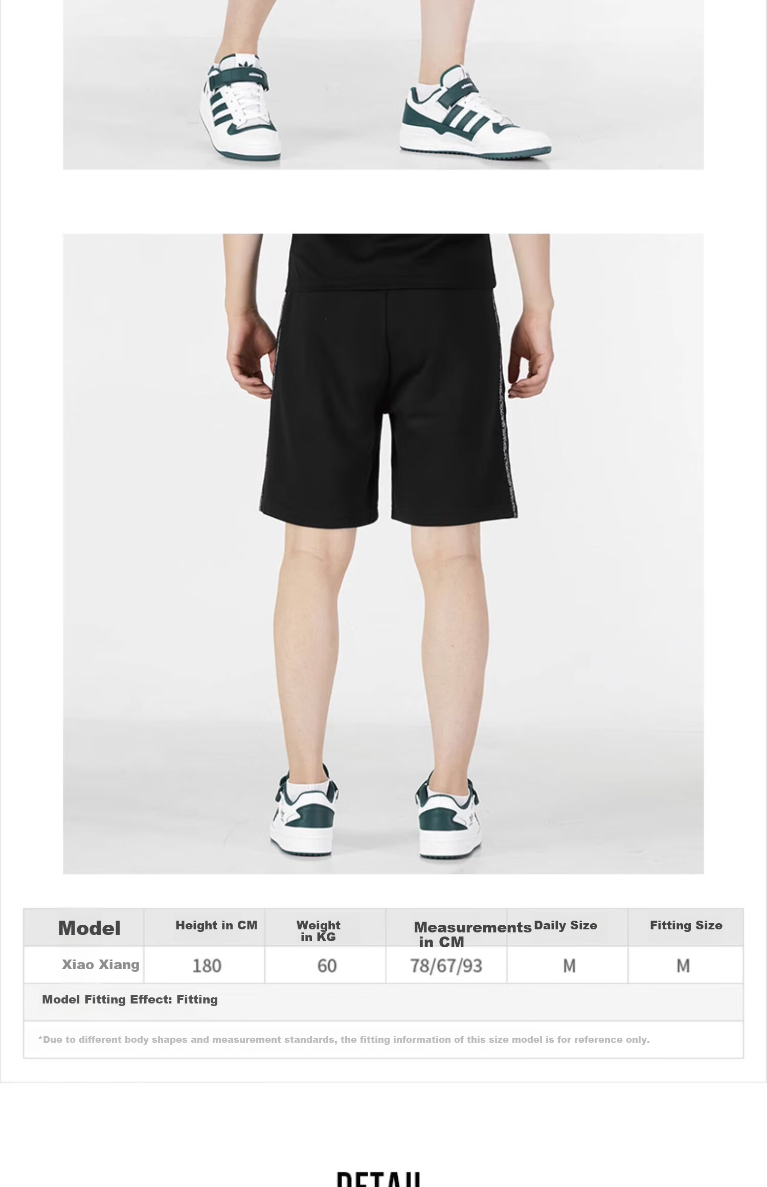 Adidas Men's Quick-Dry Comfortable Breathable Fashion Casual Sports Shorts KQ5327 S 3