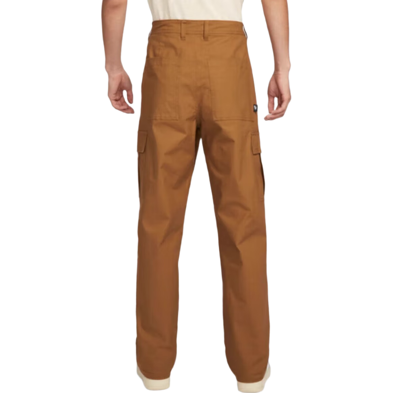 NIKE Men's Sports Pants, Spring And Autumn Woven Straight-Leg Cargo Pants, Versatile Casual Style, FZ5766-281, Dark Khaki, Size 30/32
