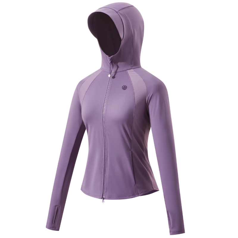 Bosideng Summer National Standard Fashion Original Yarn Sunscreen Women's UV Protection Slim Fit Moisture-Wicking Quick-Dry Travel Outerwear