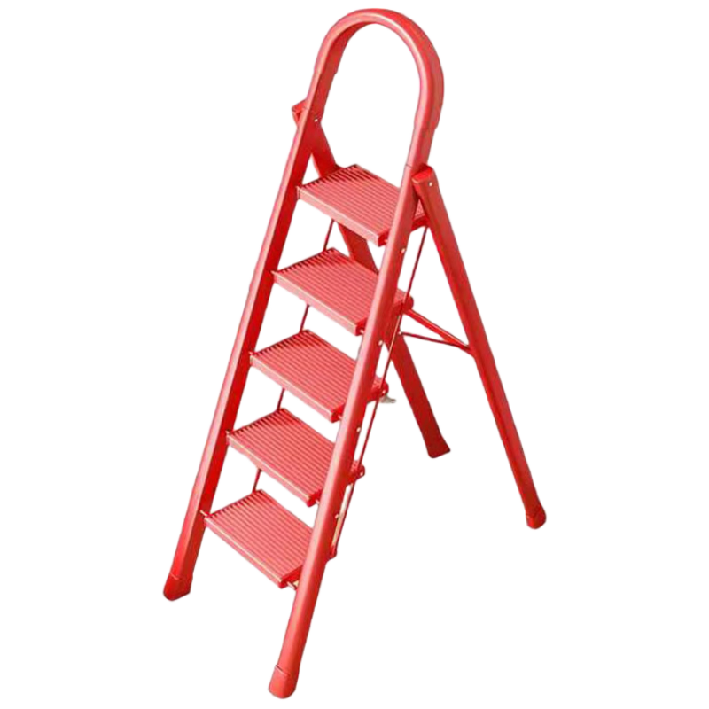 Xinzhu Folding Ladder for Home Use, A-Frame Ladder, Extendable Thickened Indoor Multi-Functional Ladder, Climbing Ladder, Five-Step Ladder