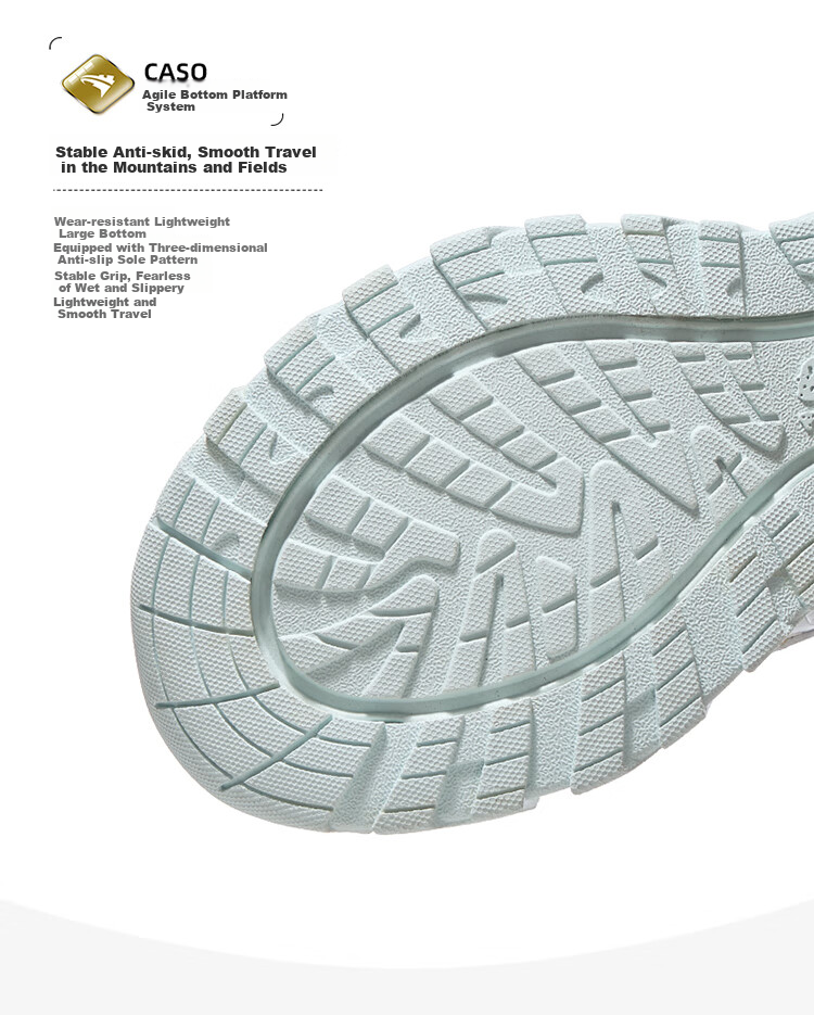 CAMEL [Yunyi] Outdoor Hiking Shoes Fashionable Versatile Thick Sole Height Increasing Non-Slip Casual Dad Shoes F25B397044 21