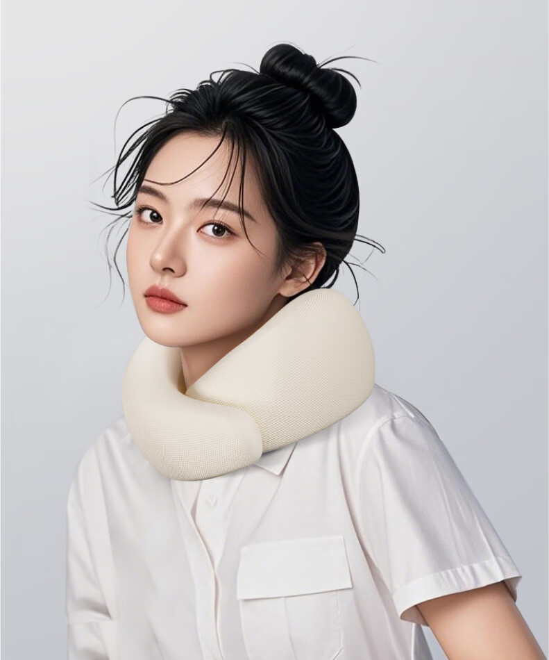 Wuyingongfang, Mu Yin Liangpin Textile Subsidiary U-Shaped Pillow, Portable Storage Travel Neck Support Pillow, Airplane Neck Pillow, Office Nap Pillow 9