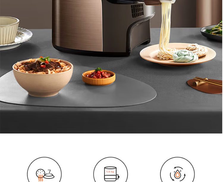 Joyoung Home Noodle Maker, Fully Automatic Multi-Functional Pasta Machine, Multiple Die Heads And Dough Kneading Machine, Electric Dumpling Wrapper Maker YN-L12 7