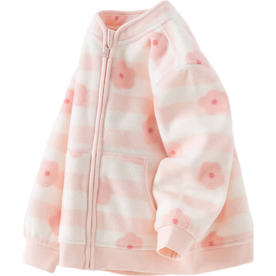 DAVE & BELLA [Hug Sweater] Girls' Spring And Autumn Fleece Jacket, Children's Baby Fleece Clothing