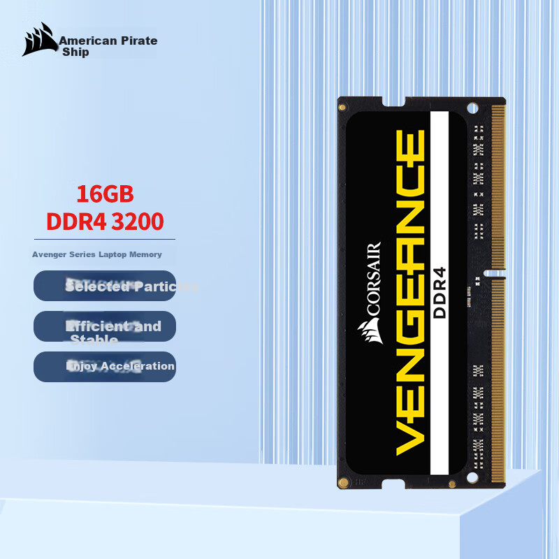 USCORSAIR 16GB DDR4 3200 Laptop Memory Module, Vengeance Series