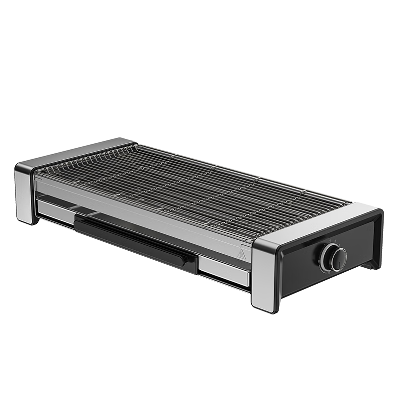 Fastee Electric Grill PLUS Version, Meat Roasting Pot, Electric Grilling Plate, Home Electric Barbecue Grill, Skewer Machine, 2200W High Power, Smokeless Outdoor Electric Grill for Skewers And Meat, FST-62C