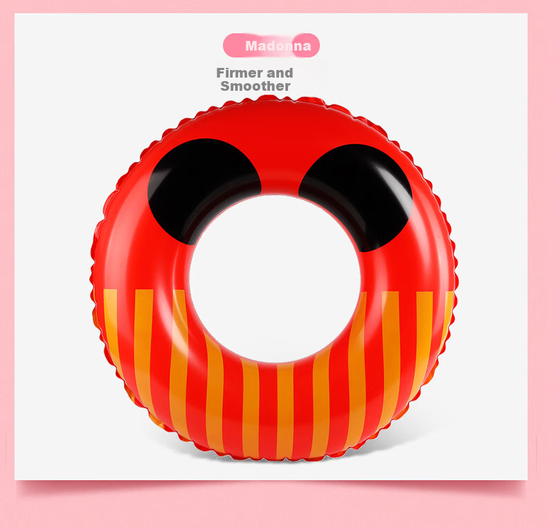 Swimbobo Children's Swim Ring, Armpit Float for Kids, Baby Swim Ring, Life Buoy, Swimming Equipment for Boys And Girls, Lion Design, Size 50# 8