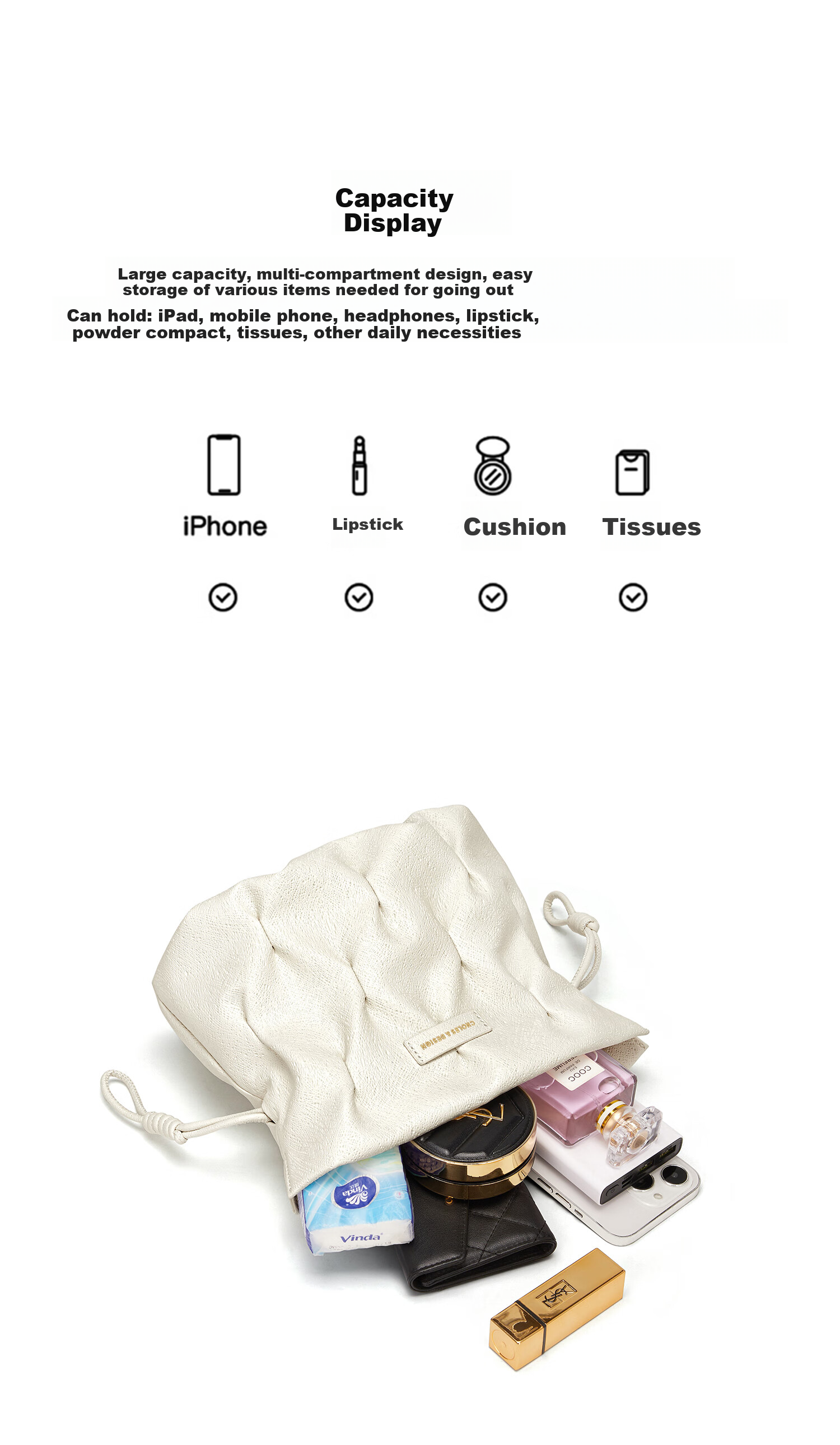 Cnoles [Celebrity-Style] Crossbody Bag, Women's Bird's Nest Lucky Bag, Niche High-End Handbag, Birthday Gift 10