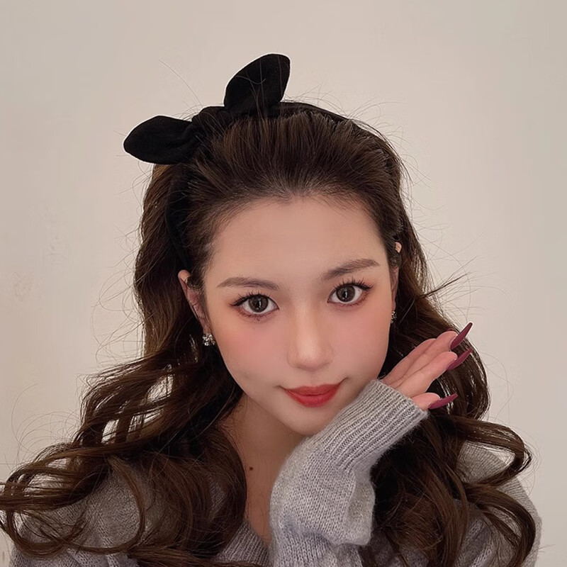 Xiangwan Hairband, Cute And Elegant Bow Headband for Women, Versatile Hair Accessory, Outdoor Hair Clip, Hair Band, Birthday Gift for Girls