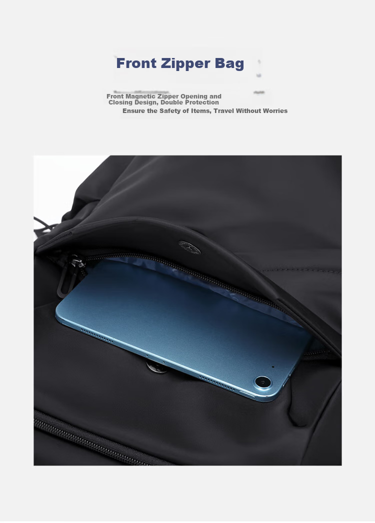 POLO Backpack for Men, Short Trip Travel Backpack, Student Schoolbag, 16/17.3-Inch Laptop Bag, Business Travel Bag 6