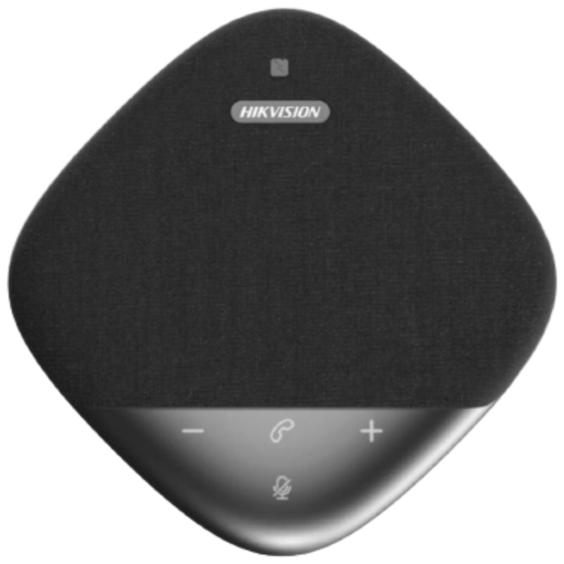 HIKVISION Omnidirectional Microphone, 8mic Array, 12-Meter Pickup Radius, Video Conference Microphone, 360° Sound Pickup with Intelligent Noise Reduction, High-Fidelity Speaker VS3